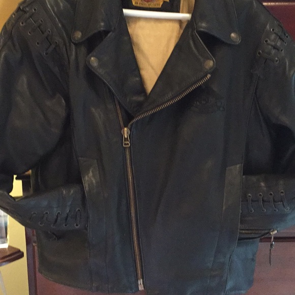 Mens Harley Davidson Leather - Picture 3 of 6